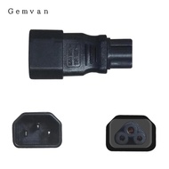 [Gemvan] IEC 320 Adapter 3 Pin Socket, C14 to Cloverleaf Plug Micky C5 Power Adapter