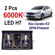 OFFER Kia Cerato K3 H7 Car LED Headlamp LED Headlight Bulb 2Pcs 6000K Zen 4 Xpower