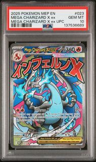 Pokemon Mega Charizard X PSA 10