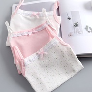 Student Cotton Girl Bra Skin-friendly Lingerie Vest Teenager Camisole Bra Underwear