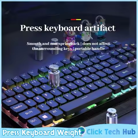 Press Keyboard Weight Card Keyboard Automatic Press Device Game Assistant Physical Keys Multi Keyboa