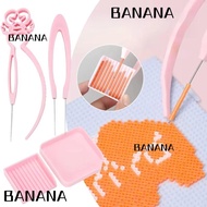 BANANA1 Fuse Beads Picking Tray Kit, Single-Needle Plastic Beads Fuse Bead Single Needle Tweezer, DI