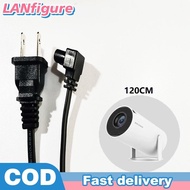 LANfigure HY300/HY320 Projector 1.2m Original Extended Power Cord AC Cable Extension Cable Charging 