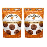 [Bundle of 2] UNDERCOVER Crispy Quinoa Milk Chocolate 85g (Mini Crisps)