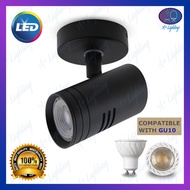 HIGH QUALITY SURFACE MOUNT SINGLE TRACK LIGHT CASING DESIGNER DESIGN COMPATIBLE USE WITH GU10 EYEBAL