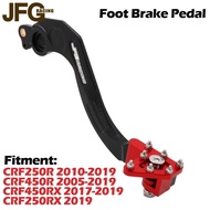 สีแดงCNCคันเบรคเท้าเหยียบสำหรับฮอนด้าCRF250R 10-19 CRF450R 05-19 crf450rx 17-19 crf250rx 2019 อุปกรณ