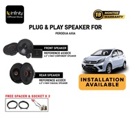 Infinity Plug & Play Speaker For Perodua Axia Infinity Reference 6530CX & Infinity Reference 6532EX