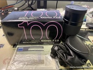 Over 95% New Contax 100mm f/2.8 Makro-Planar T* AEG Lens with box set $4380.