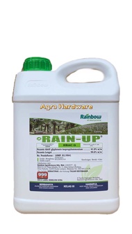 4L Rainbow RAIN UP Glyphosate 41% (Sama Fungsi ECOMAX TYPHOON KEN UP ROUNDUP EB GLY MAWAH) Racun Rum