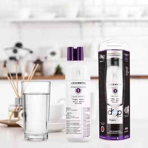 Replace Refrigerator Water Filter EDR1RXD1 W10295370A 9081 Drop Filter 1 P8RFWB2L P4RFWB EDRD101G1W 