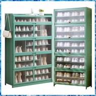 Shoe Cabinet Home Green Shoe Cabinet 2022 New Flip Door Shoe Rack Cabinet (LK)