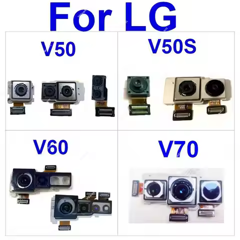 For LG V60 V70 V50 V50S ThinQ LG-V510 V510N Front Facing Primary Rear Back Main Camera Flex Cable Mo