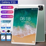 【COD+penghantaran tempatan】Tablet Galaxy P20 10.8 Inch RAM 12GB ROM 512GB Tablet Dual Sim Card Table