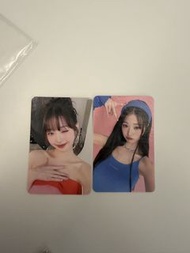 IVE wonyoung amuse 小卡