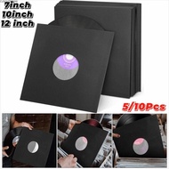 CLEIGHTEEN8H Vinyl Record Storage Sleeves, Anti-static With Poly-lined Kraft Paper Bags, 7/10/12 Inc