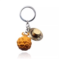 Gantungan Kunci Anime One Piece Keychain Devil Fruits Silicone Figure Buah Setan Gomu Gomu No Mi