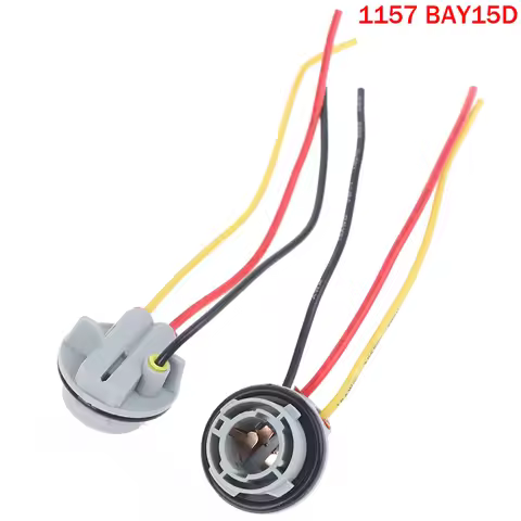 2pcs BAY15D Lamp Holder P21/5W Adapter Base Connector 1156 1157 Bulb Socket