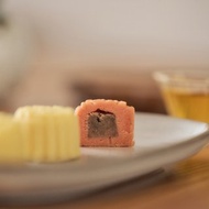 羽曦堂【入口即化創意綠豆糕】屏東玫瑰冰豆糕-12入 (奶素)