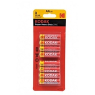 GP Kodak Super Heavy duty Zinc Battery GP Power Plus AAA/AA 8Pcs