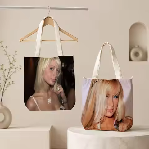 Paris Hilton Got Blow Tote Bag for Women Reusable Shopping Tote Bag Zippered Inspirational Scripture