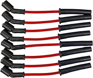 Moroso 52035 IGNITION SPARK PLUG WIRE SET, ULTRA 350, 8MM, MULTI ANGLE BOOT, RED, GM GEN V LT1/LT4 C