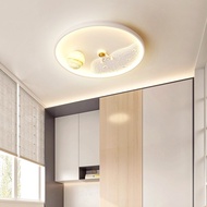 Full Spectrum Children's Room Light Boy Spaceman Astronaut Bedroom Light Creative Cartoon Planet Gir