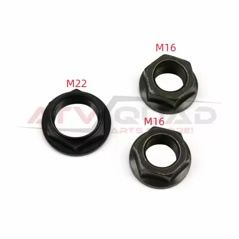 Clutch Flange Nut Kit for Yamaha Kodiak 400 450 Grizzly 350 400 450 600 660 Rhino 450 660 Hisun 500 