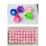 50 Two-Tone Soap Roses