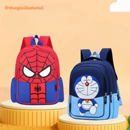 Kindergarten backpack for boys and girls from 1-5 years old doraemon ironman spiderman, bag kindergarten school for cute children