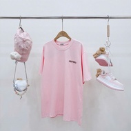 13 DE MARZO Letter Printed Loose T-shirt with Teddy Bear - Cute, Love It