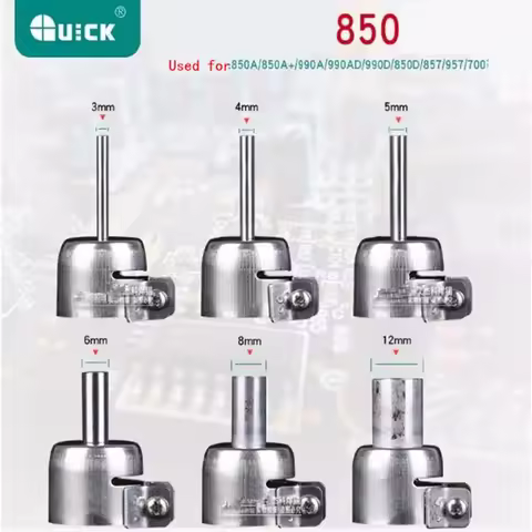 Original QUICK 857/850A/850A+/990A/990AD/990D/850D/700/706W/857DW/957DW Rework Station Hot Air Gun M
