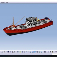 Rc Boat Plan Modern Fisherman's Ship 2