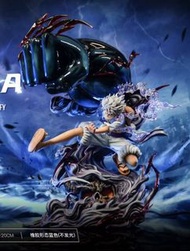 ［現貨］ 海賊王One Piece  MJ漫匠  五檔 太陽神 尼卡路飛 半透發光橡膠藍色版 GK完成品