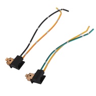 2 unit Penyambung H1, Kabel Sambungan Lampu Depan, Kabel Soket Mentol Lampu Kabus 12v-24v, Penyesuai