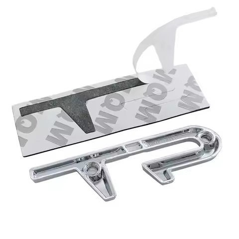 3D Metal GT RS Sport Logo Car Rear Trunk Emblem Badge Sticker for Renault Logan Clio Megane Kangoo 1