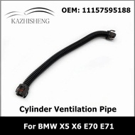 11157595188 Engine Crankcase Breather Hose Cylinder Ventilation Pipe for BMW X5 X6 E70 E71 Car Acces