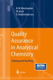 Quality Assurance in Analytical Chemistry Michael Koch