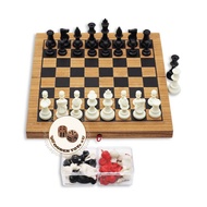 Super Combo Chess (English & Thai) V.2 | Thai Chessboard Set + Universal + Checkers