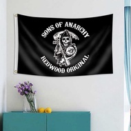 SONS OF ANARCH混乱之子旗帜挂布 3*5ft