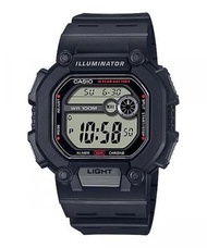 Casio - Casio 數位 指針 十年電力 復古風格 W-737H-1A2