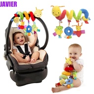 JAVIER Baby Rattles Mobiles Cartoon Caterpillar Baby Playing Newborn Baby Toddler Bed Bell Spiral Crib Baby Plush Toys