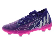 adidas mens Predator Edge.3 FG, Team Colleg Purple/Silver Metallic/Team Shock Pink 2, 12