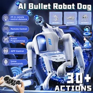 AI Intelligent Voice Robot Dog Smart Robot Dog Programmable Voice Recognition Electric Remote Contro