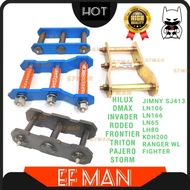 2 INCH LIFT UP H SHACKLE HILUX RANGER WL FRONTIER TRITON JIMNY SJ413 PAJERO STORM RODEO INVADER DMAX