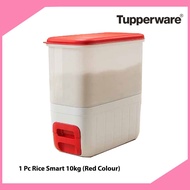 [READY STOCK] Tupperware Rice Smart Dispenser Rice Keeper 10 KG Red Colour