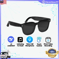 AI Smart Glasses 500MP HD Camera WiFi & Bluetooth Surround Sound HeyCyan APP ChatGPT Video Recording