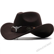 Black Western Western Cowboy Hat Dành Cho Nam Giới - Quý Ông Jazz Sybrero Cap Size 56-58cm