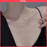 CAHAYA Eros Cupid's Arrow Flash Diamond Clavicle Chain Pendant Temperament Light Luxury Bow Arrow Necklace-Totall