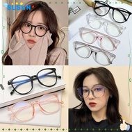 SUSUN Anti Blue Light Glasses, Transparent Without Degree Computer Glasses Frame, Trendy Plane Mirro