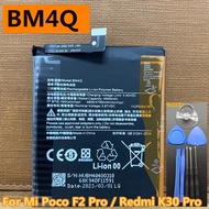 Replacement Part For POCO F2 Pro M2004J11G REDMI K30 PRO ZOOM BM4Q Battery F2Pro XMI Bateri XIOM K30